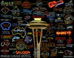 Space Needle & Signs 2004